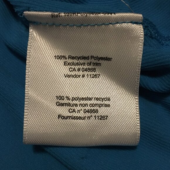 MEC Ocean Blue Sporty Muscle Shirt With Reflectors - Picture 10 of 15